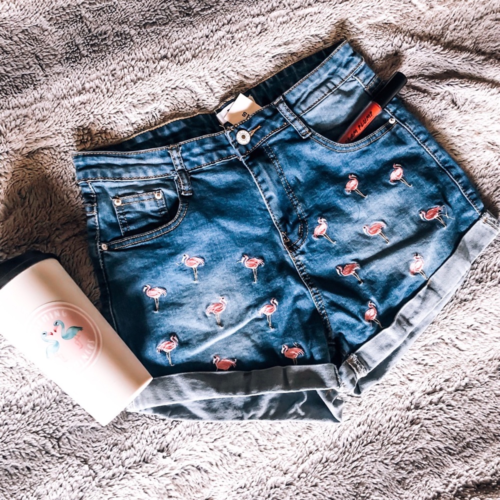 Flamingo Summer Shorts